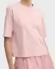 Guess Kadın Pembe Logolu T-Shirt
