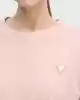 Guess Kadın Pembe Logolu T-Shirt