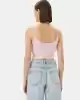 Guess Kadın Pembe Sunflower Ribana Bluz