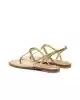 Guess Kadın Kahverengi Rainey Bronz Lame Parmak Arası Sandal