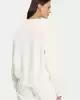 Guess Kadın Roberta Logolu Krem Sweatshirt