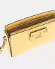 Guess Kadın Sarı  Nastra Mini Üstten Fermuarlı Crossbody Çan