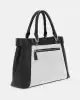 Guess Kadın Siyah  Anadela Üç Bölmeli Satchel Çanta