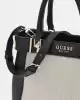 Guess Kadın Siyah  Anadela Üç Bölmeli Satchel Çanta