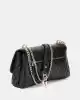 Guess Kadın Siyah Betula Dönüştürülebilir Flap Crossbody Çan