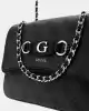Guess Kadın Antrasit Izzy 4G Logolu Mini Askılı Çanta