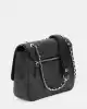 Guess Kadın Antrasit Izzy 4G Logolu Mini Askılı Çanta