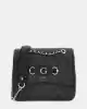 Guess Kadın Antrasit Izzy 4G Logolu Mini Askılı Çanta