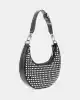 Guess Kadın Siyah Lua Küçük Hobo Çanta