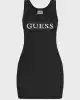 Guess Kadın Siyah Sunflower Ribana Elbise
