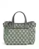 Guess Kadın Yeşil G Wave Geometrik Desenli Çapraz Çanta