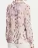 Guess Kadın Zebra Desenli Çok Renkli Gömlek