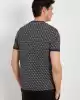 Guess Erkek Jamey Siyah Tamamı 4G Logolu T-Shirt