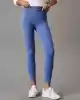 Calvin Klein Kadın Mavi Seamless Logolu Tayt