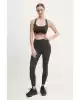 Calvin Klein Kadın Siyah Seamless Logolu Tayt