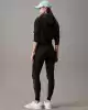 Calvin Klein Kadın Siyah Logolu Tayt
