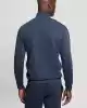 Guess Erkek Mavi Yanları Logolu Fermuarlı  Eşofman Üstü