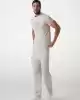 Guess Erkek Gri Üçgen Logolu Nakış İşlemeli T-Shirt