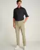 Calvin Klein Erkek  İnce Streç Twill Haki Chino Pantolon