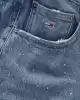 Tommy Jeans Kadın İndigo  Mom Fit Denim Pantolon