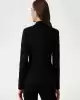 Guess Kadın Siyah Marciano Kruvaze Blazer Ceket