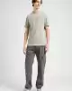 Guess Erkek Alphy Önü Logolu Yeşil T-Shirt