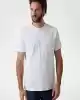 Guess Erkek Beyaz Desenli T-Shirt
