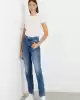 Guess Kadın Minimal Logolu Pembe T-Shirt