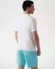 Guess Erkek Beyaz Üçgen Logolu Tişört