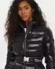 Tommy Jeans Kadın Siyah Kemerli Ceket