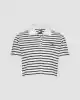 Tommy Hilfiger Kadın  Logolu  Crop T-Shirt