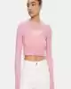 Tommy Jeans Kadın  Pembe Crop