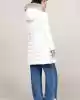 Tommy Jeans Kadın   Kürk Kapüşonlu Mont