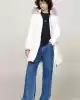 Tommy Jeans Kadın   Kürk Kapüşonlu Mont