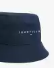 Tommy Hilfiger  Kadın  Logo Nakışlı Kova Şapka