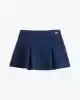 Tommy Hilfiger Kadın Fit And Flare Mini Lacivert  Etek