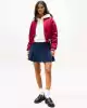 Tommy Hilfiger Kadın Fit And Flare Mini Lacivert  Etek