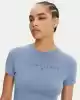 Tommy Jeans Kadın  Mavi T-Shirt