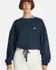 Tommy Jeans Kadın Lacivert Bağcık Detaylı Logolu Sweatshirt
