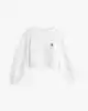 Tommy Jeans Kadın Beyaz Fit Sweatshirt