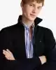 Tommy Hilfiger Erkek Lacivert Dik Yaka Ceket