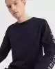 Tommy Hilfiger Erkek Lacivert Yuvarlak Yaka T-Shirt
