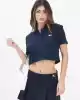 Tommy Hilfiger Kadın  Beyaz Crop T-Shirt
