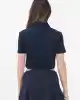 Tommy Hilfiger Kadın  Beyaz Crop T-Shirt