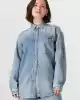 Tommy Hilfiger Kadın Mavi Gömlek