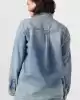 Tommy Hilfiger Kadın Mavi Gömlek