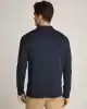 Tommy Hilfiger Erkek  Mavi Regular Fit Çizgili Kazak