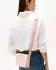 Tommy Hilfiger Kadın Monotype Askılı Pembe Kamera Çantası