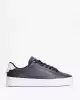 Tommy Hilfiger Erkek Lacivert Pebble Grain Court Sneaker