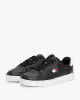 Tommy Hilfiger Erkek Siyah Greenwich Essential Deri  Sneaker